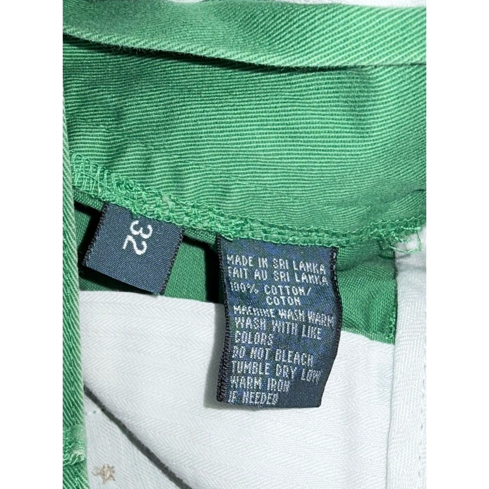Polo Ralph Lauren Prospect Khaki Chino Shorts Size 32 9" Green - Picture 8 of 8